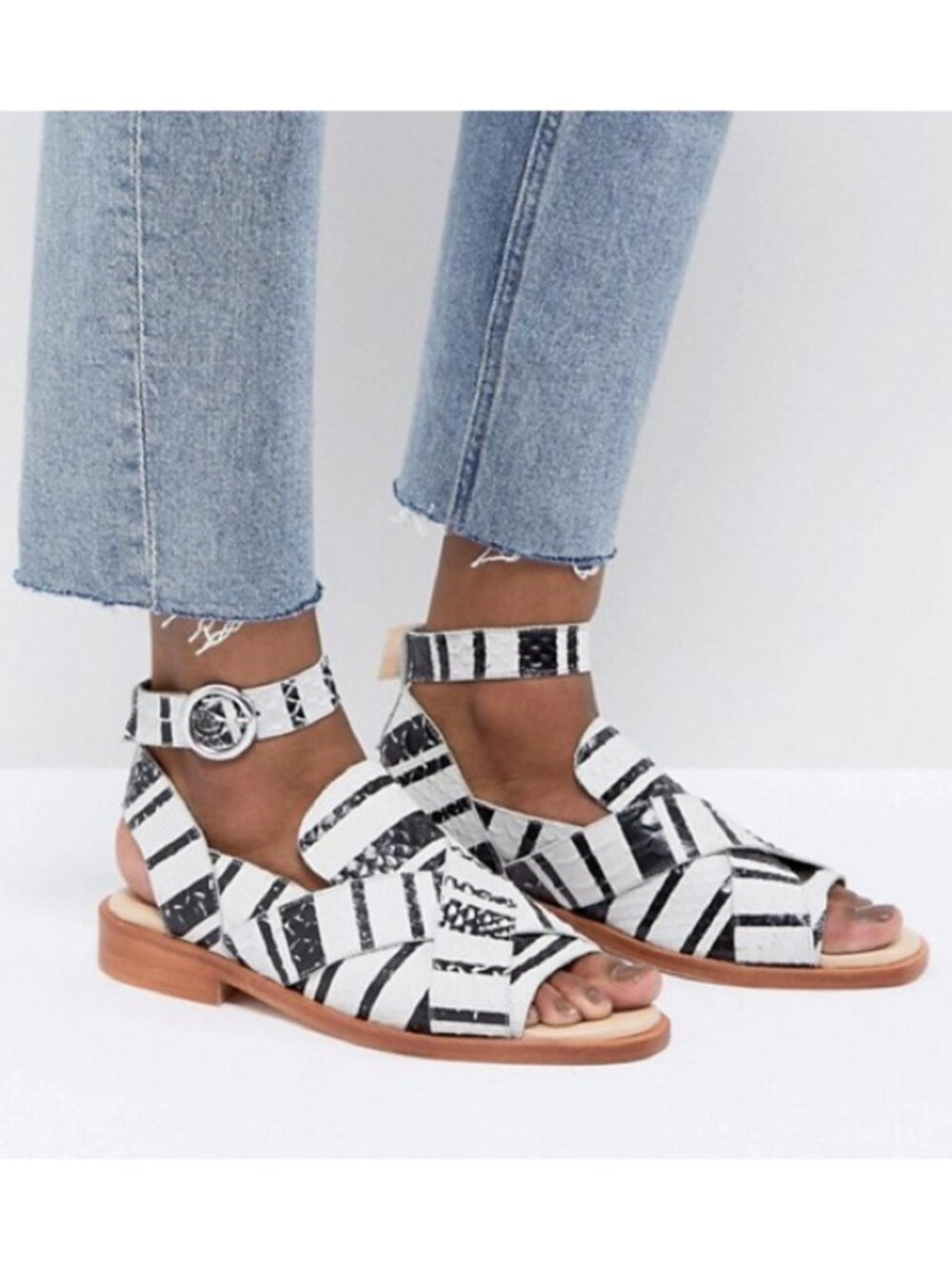 Free People Sz.40(10) Catalina Mono Loafer Sandal